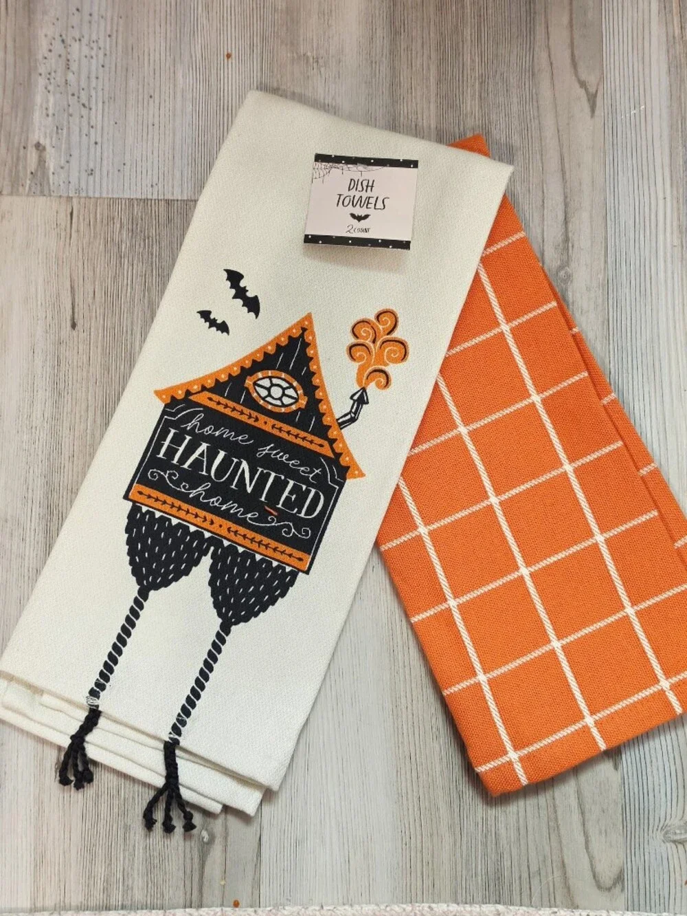 Target Bullseye Halloween 2026 Dish Towel Set - Home Sweet Haunted Home